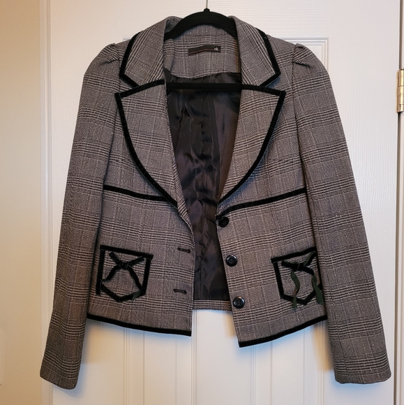 Grey and black blazer - Picture 2 of 5
